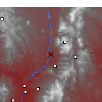 Nearby Forecast Locations - Taos - Carte