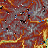 Nearby Forecast Locations - Val Müstair - Carte