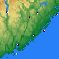 Nearby Forecast Locations - Hynnekleiv - Carte