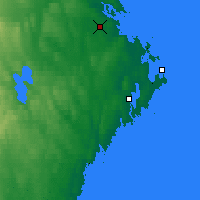 Nearby Forecast Locations - Skellefteå - Carte