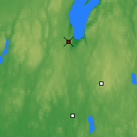 Nearby Forecast Locations - Jönköping - Carte
