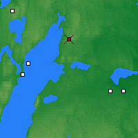 Nearby Forecast Locations - Kettstaka - Carte