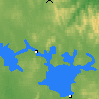 Nearby Forecast Locations - Saariselkä - Carte