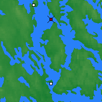 Nearby Forecast Locations - Kuopio Ritoniemi - Carte