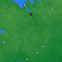 Nearby Forecast Locations - Hämeenlinna - Carte