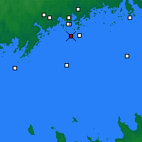 Nearby Forecast Locations - Töölö - Carte