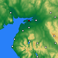 Nearby Forecast Locations - Solway Firth - Carte