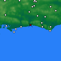 Nearby Forecast Locations - Brighton - Carte