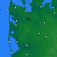 Nearby Forecast Locations - Mejrup - Carte