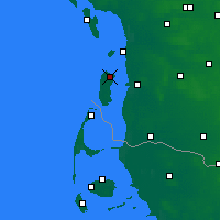 Nearby Forecast Locations - Romo Island - Carte