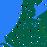 Nearby Forecast Locations - Haarlem - Carte