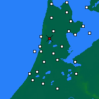Nearby Forecast Locations - Alkmaar - Carte