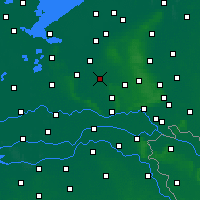 Nearby Forecast Locations - Barneveld - Carte