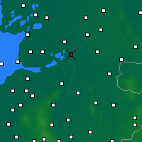 Nearby Forecast Locations - Meppel - Carte