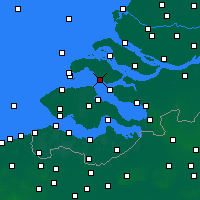 Nearby Forecast Locations - Zierikzee - Carte