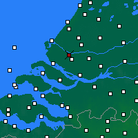 Nearby Forecast Locations - Geulhaven - Carte