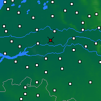 Nearby Forecast Locations - Herwijnen - Carte