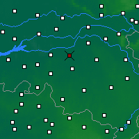 Nearby Forecast Locations - Bois-le-Duc - Carte