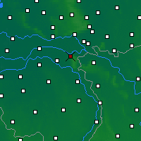 Nearby Forecast Locations - Nimègue - Carte