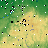 Nearby Forecast Locations - Mont Rigi - Carte