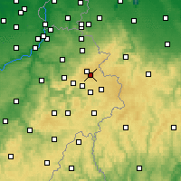 Nearby Forecast Locations - Signal de Botrange - Carte