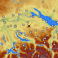 Nearby Forecast Locations - Wil - Carte