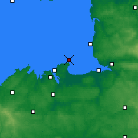 Nearby Forecast Locations - Cancale - Carte