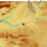Nearby Forecast Locations - Tolède - Carte