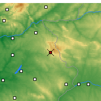 Nearby Forecast Locations - Portalegre - Carte