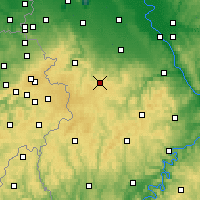Nearby Forecast Locations - Nettersheim - Carte