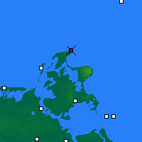Nearby Forecast Locations - Cap Arkona - Carte