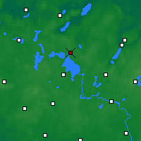 Nearby Forecast Locations - Waren - Carte