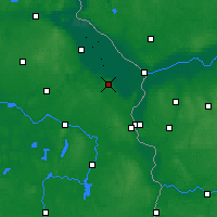Nearby Forecast Locations - Seelow - Carte