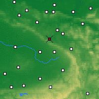 Nearby Forecast Locations - Werl - Carte