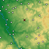 Nearby Forecast Locations - Gummersbach - Carte