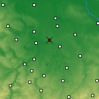Nearby Forecast Locations - Schkeuditz - Carte