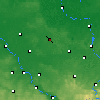 Nearby Forecast Locations - Finsterwalde - Carte