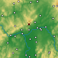 Nearby Forecast Locations - Taunus - Carte