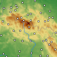 Nearby Forecast Locations - Sniejka - Carte
