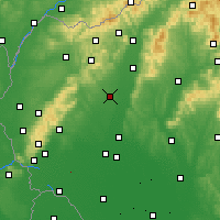 Nearby Forecast Locations - Jaslovské Bohunice - Carte