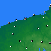 Nearby Forecast Locations - Kołobrzeg - Carte