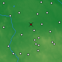 Nearby Forecast Locations - Łęczyca - Carte