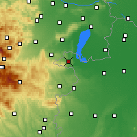 Nearby Forecast Locations - Sopron - Carte