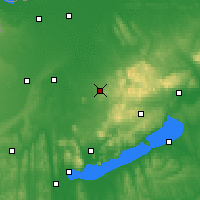 Nearby Forecast Locations - Pápa - Carte
