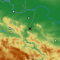 Nearby Forecast Locations - Loznica - Carte