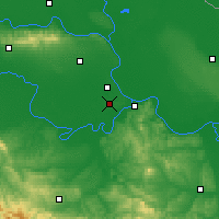 Nearby Forecast Locations - Surčin - Carte