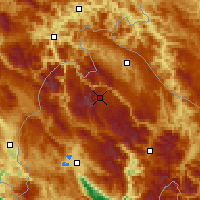 Nearby Forecast Locations - Žabljak - Carte
