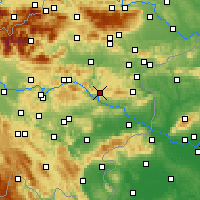 Nearby Forecast Locations - Lisca - Carte