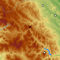 Nearby Forecast Locations - Rarau - Carte