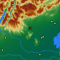 Nearby Forecast Locations - Vicence - Carte